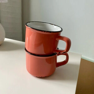 Cute Rustic Mugs  from Local Boutique